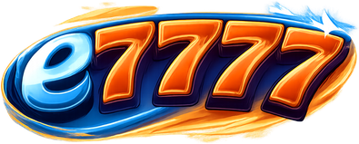 e7777 নীল সবুজ লোগো